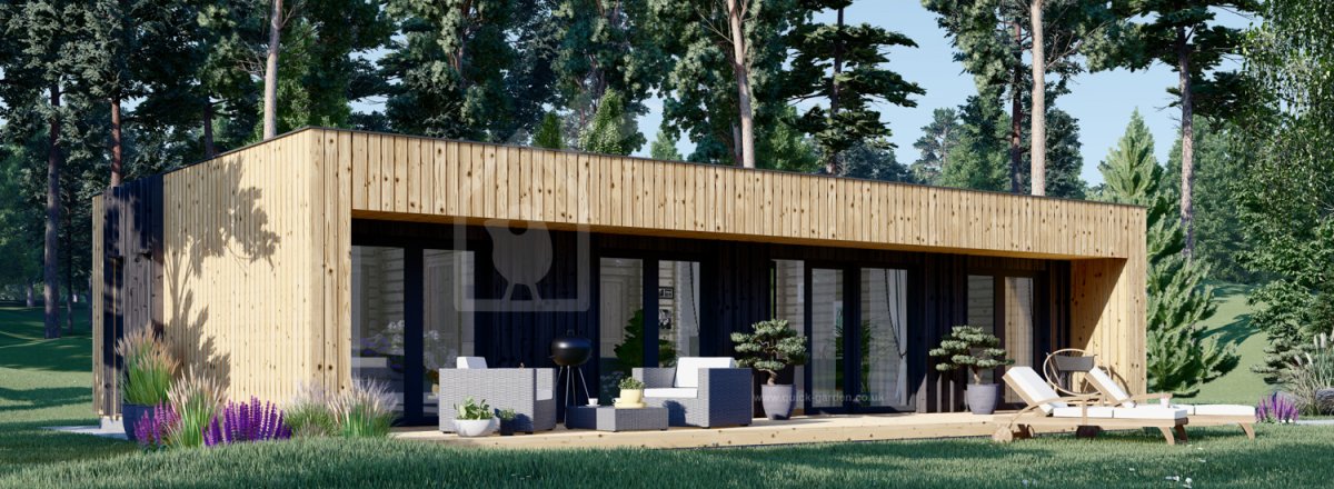 Granny Annexe KAYA 2 (44 mm + Cladding), 64 m²