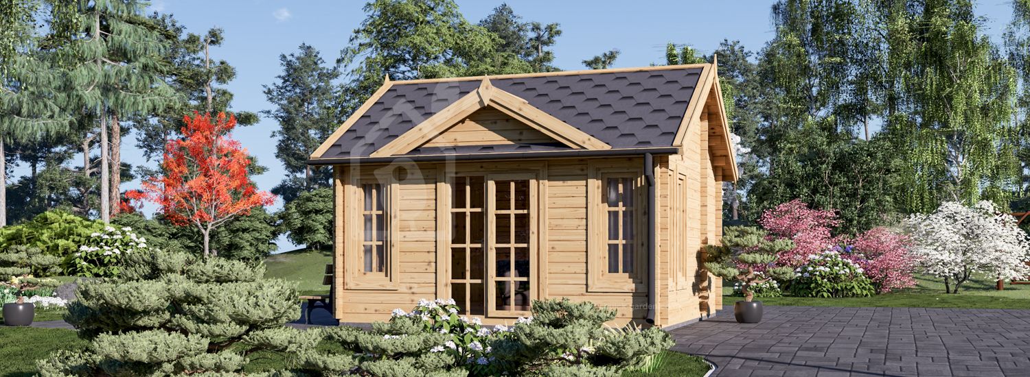 Garden Room CLOCKHOUSE S (44 mm), 4.5x4.5 m  visualization 1