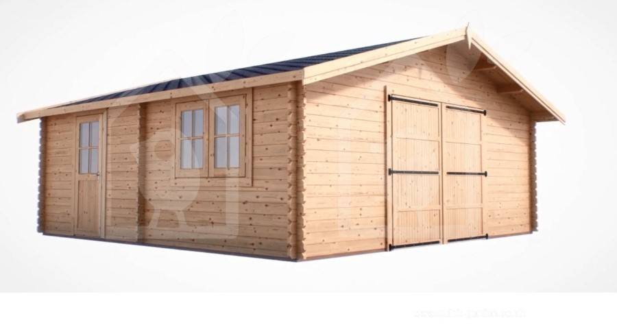 log_cabin_-wooden-garage