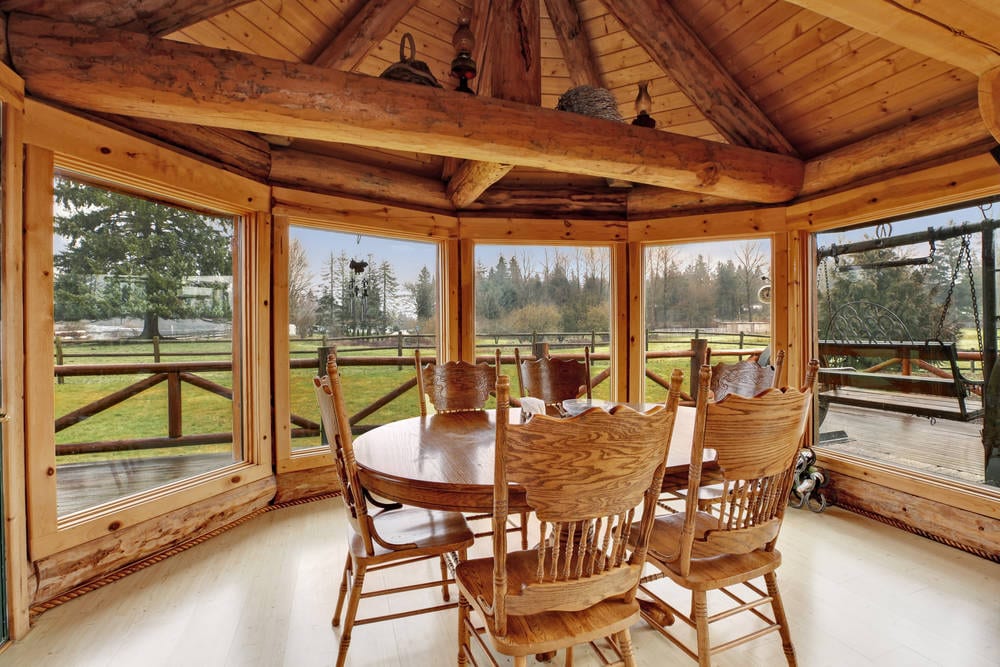 wooden-furniture-residential-log-cabin